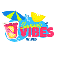Summer Miami Sticker by thewavesmiami