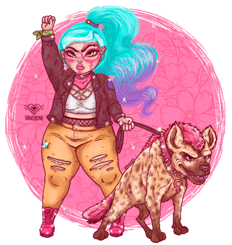 Pink Power Sticker
