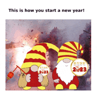 Happy New Year Celebration GIF