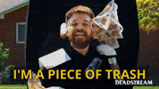 Throw Away Trash Can GIF by Deadstream