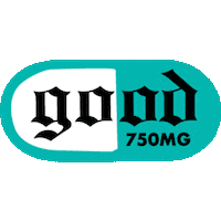 Pill Sticker by GOOD ALL DAY COLLECTIVE
