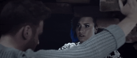 olly murs fight GIF by Demi Lovato