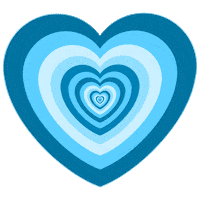 i love you hearts Sticker