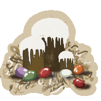 Easter Sweets Sticker