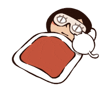 tired cat Sticker by RisuDong