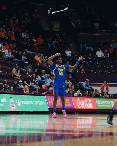 Pitt Basketball Pittsburgh GIF by Pitt Panthers