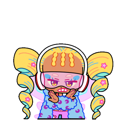 SparklesMagicalMarket dance music no dj Sticker