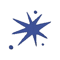 Star Azul Sticker by Gnomo