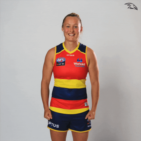 Aussie Rules Celebration GIF by Adelaide Crows