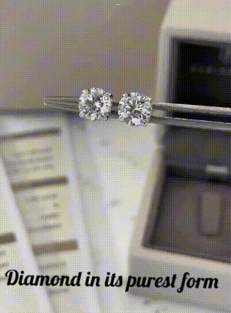ShivShambuDiamonds giphygifmaker diamond round earrings GIF