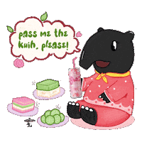 Raya Aidilfitri Sticker by The Tapping Tapir