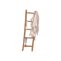 Boho Ladder Sticker by Bohoswing