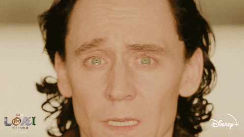 Sad Tom Hiddleston GIF by Marvel Studios