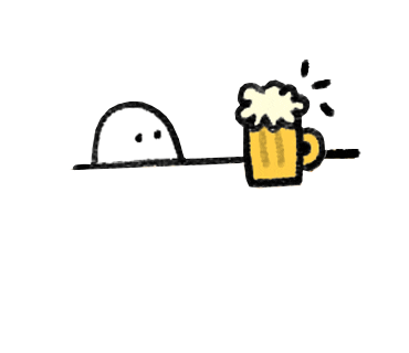 HuenGua giphyupload beer 昏呱 huengua Sticker