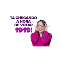 Vote Sticker by Renata Abreu 1919
