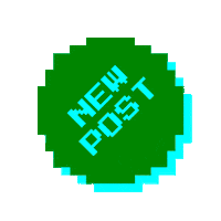 rippasippa pixel gaming new post 8bit Sticker