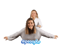 partner in crime hug Sticker by Peoople