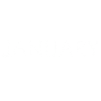 January Sticker