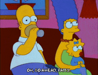 Season 3 Drinking GIF by The Simpsons