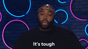 Sad Its Tough GIF by Big Brother