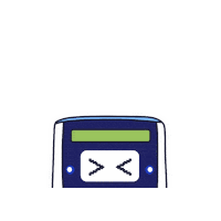 Robot Delivery Sticker by Kiwibot