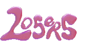 LosersAB logo kawaii lame dork Sticker