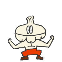 Angry Muscle Sticker