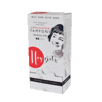 HeyGirlsUK period menstruation periods menstrual cup Sticker