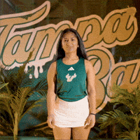 South Florida Tennis GIF by USF Athletics