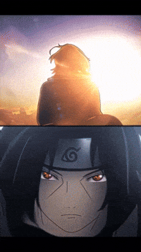Itachi Uchiha Eren Jeager GIF