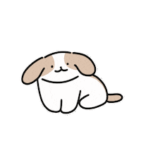 Happy Dog Sticker