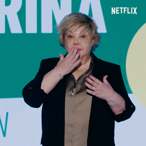 Eurovision Karina GIF by Netflix España