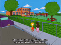 happy lisa simpson GIF