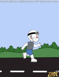 Too Much Running GIF by Zhot