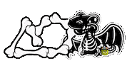 T-Rex Halloween Sticker by Autumn Oaks