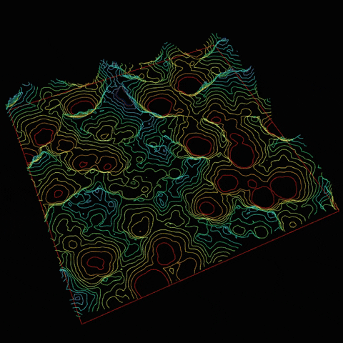 Noise Contour GIF by Achiloid