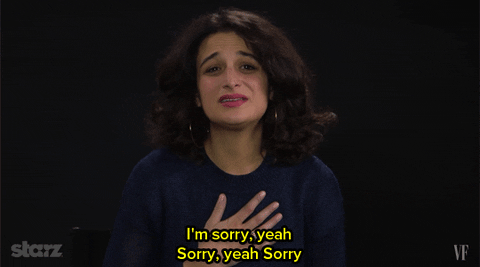 Sorry Maya Rudolph GIF by Mic