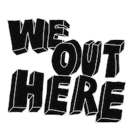 Weouthere Sticker by KROM Kendama