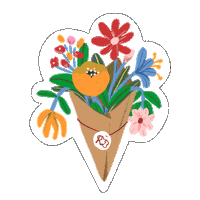 Flower Draw Sticker by rag & bone