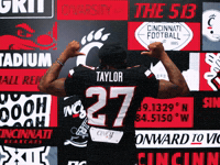 Football GIF by Cincinnati Bearcats