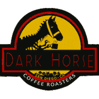 jurassic park san diego coffee Sticker by Dark Horse Coffee Roasters