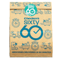CheckersSixty60 delivery sa south africa retail Sticker