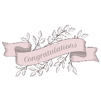 Celebrate Well Done Sticker by The Silver Sixpence Curvy Bridal Boutique