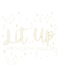 CathyHeller litup cathyheller lit up cathy heller Sticker