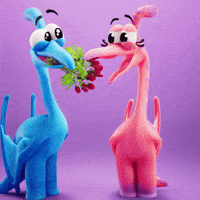 Flowers Love GIF by Claynosaurz