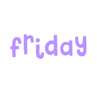 JosieGledhill yay friday weekend purple Sticker