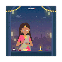 Celebration Greeting Sticker by Roposo