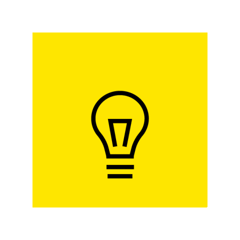 Lightbulb Knowhow Sticker by Kärcher