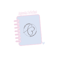 Agenda Papelaria Sticker by Gabi Pinho Designer