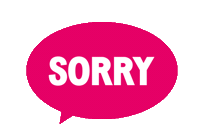 Sorry Tekst Sticker by Essent